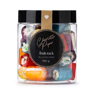 Fruit Rock Candy 190g Jar